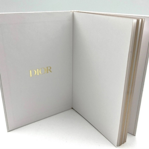 NEW J'adore Dior White and Gold Notebook - Picture 8 of 8